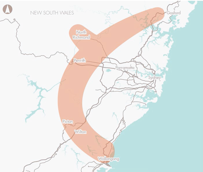 Preserve corridor for Outer Sydney Orbital road and rail_M9, and Castlereagh Connection