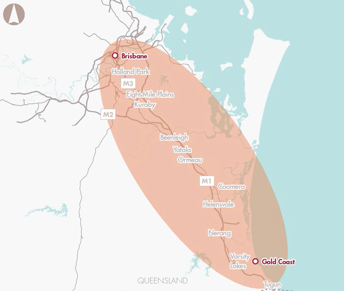 Brisbane to Gold Coast transport corridor upgrades