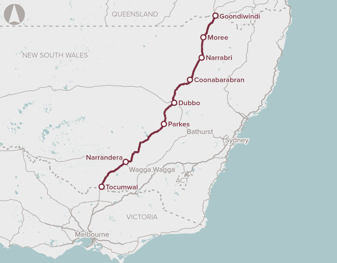 Newell Highway Upgrade Infrastructure Australia