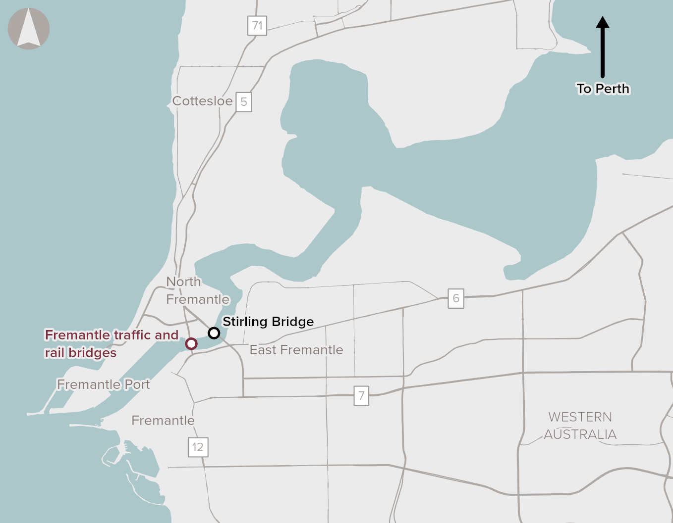 map of the swan river Swan River Crossing Capacity Infrastructure Australia map of the swan river