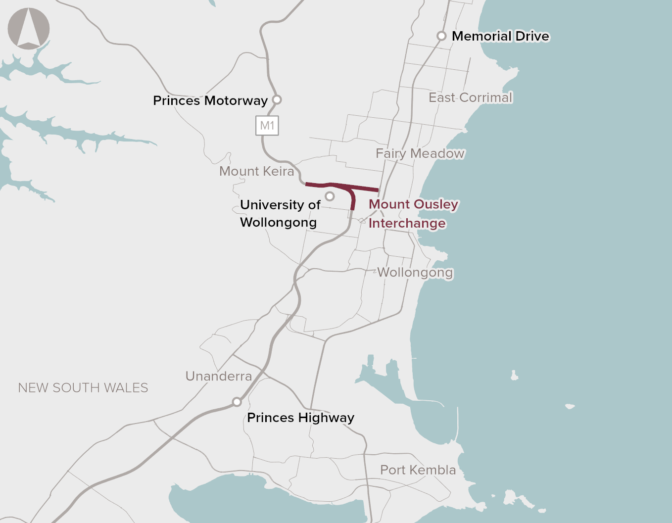 Mount Ousley Interchange capacity
