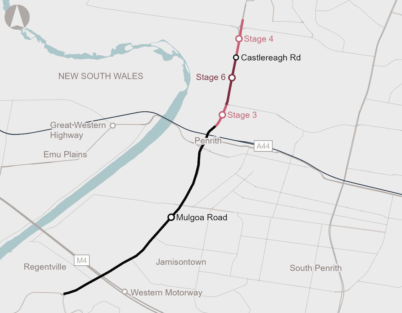 Mulgoa Road upgrade (Stages 3, 4 and 6)