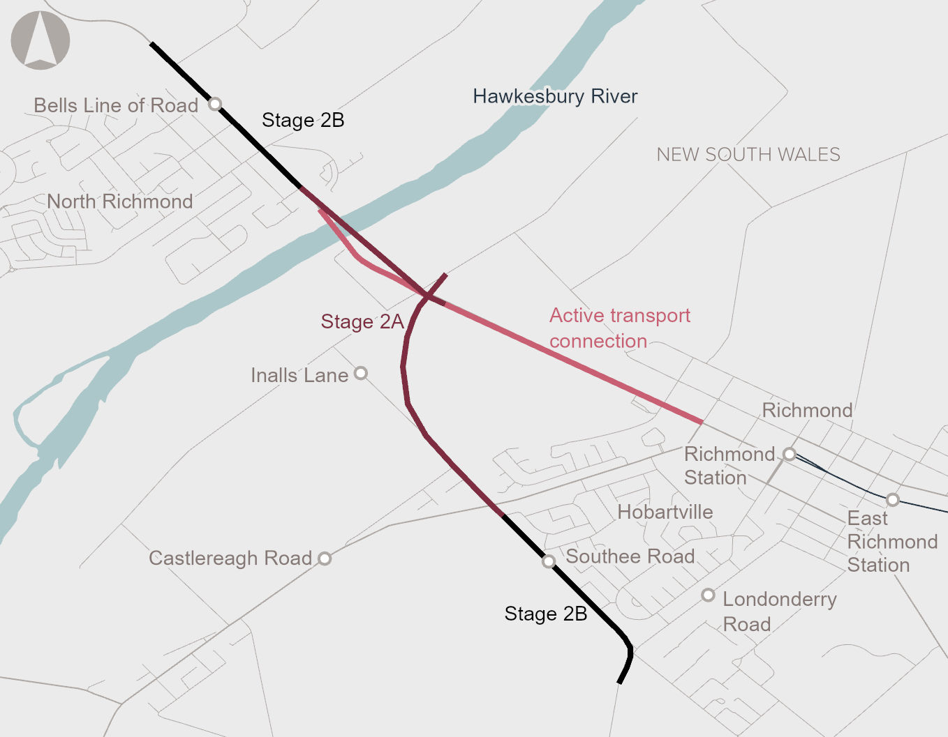 Image of the new Richmond Bridge and traffic improvements – Stage 2