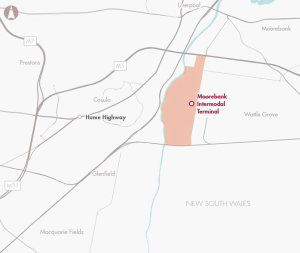 Moorebank Intermodal Terminal road connections upgrade