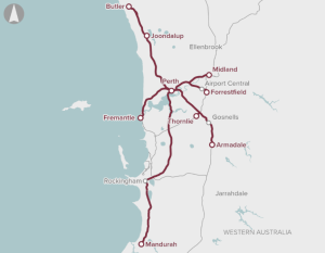 map of the location where project will take place