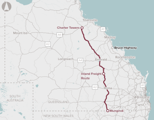 graphic of a map