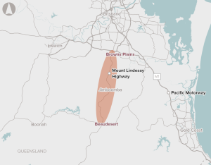 graphic of a map