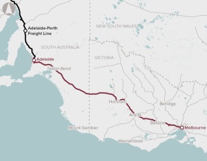 Melbourne to Adelaide freight rail improvements