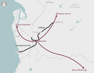 Adelaide public transport capacity and access