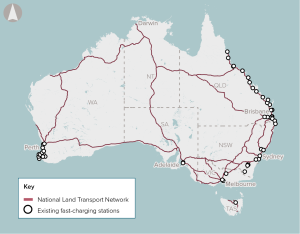 national electric vehicle fast-charging network