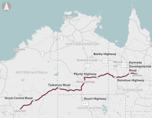 Outback Way road access