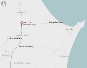 M1 Pacific Motorway: Byron Bay interchange capacity