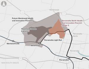 Parramatta North health and innovation precinct