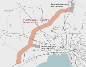 Outer Metropolitan Ring - E6 Transport Corridor MAP